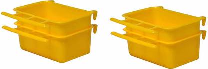 Taiyo Pluss Discovery BIRD WATER-FOOD FEEDER PACK OF 4 Tray Bird Feeder