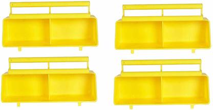 Taiyo Pluss Discovery BIRD FEEDER DOUBLE CUP PACK OF 4 Tray Bird Feeder