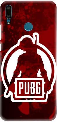 LEEMARA Back Cover for Huawei Y9 (2019)-JKM-LX1, JKM-LX2, JKM-LX3-PubG Logo, Printed Back Cover