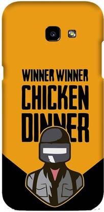LEEMARA Back Cover for Samsung Galaxy A3 - (2017) - WINNER WINNER CHICKEN DINNER, Printed Back Cover