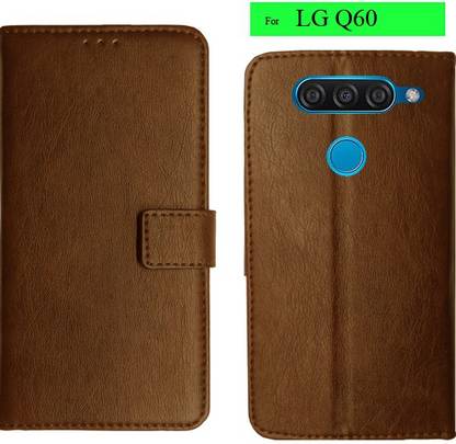 POPKART Flip Cover for Lg Q60, Lg Q60 Flip Cover