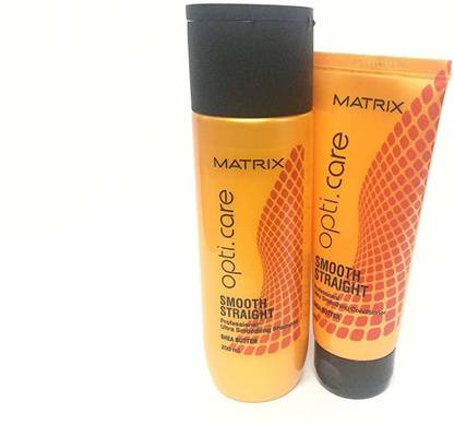 MATRIX Opti Care Smooth Straight Shampoo - 200Ml With Conditioner 98G