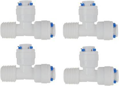 Aqua Plus Elbows Connectors Three Side T type Hose Connector