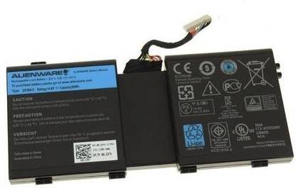 DELL 18 R1 / 17 R1 Laptop Battery, 2F8K3 8 Cell Laptop Battery