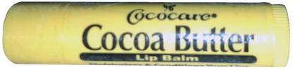 Cococare Cocoa Butter Lip Balm 0.15 Oz (Pack Of 12) Cocoa Butter