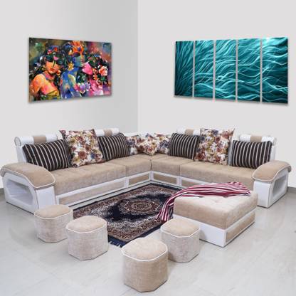 TECHNO Fabric 9 Seater  Sofa