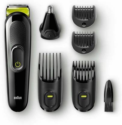 Braun MGK3021 Trimmer 40 min  Runtime 13 Length Settings