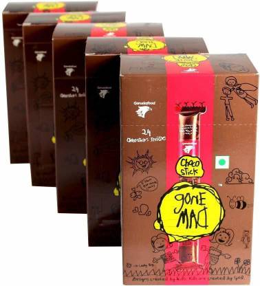 Gery Gone Mad Choco Sticks - Pack of 5 Waffles on a stick