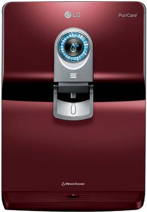LG A2E Plus - WW160EP 8 L RO Water Purifier With Dual Protection Stainless Steel Tank, Smart Display