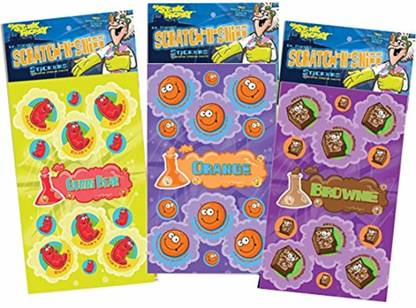 Dr. Stinkys Scratch N Sniff Stickers