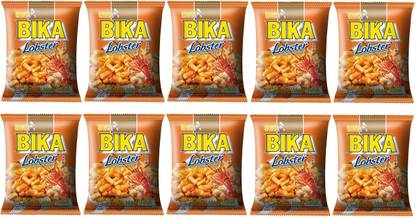 BIKA Lobster Cracker Chips, 70gms Each Crackers