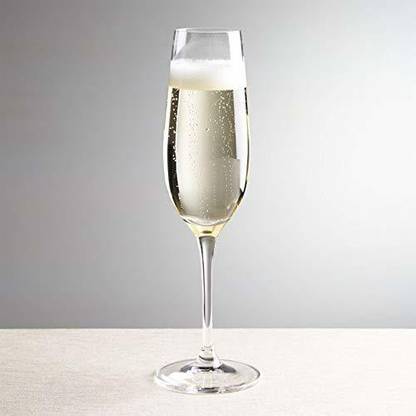 Zilla Enterprise (Pack of 3) Wine Glasses Champagne Flute Set of 3(Champagne Flute Glass, 250ML) Glass Set Wine Glass