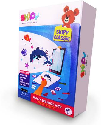 SKIPY Classic - Drawing, Interactive Learning & Stories Using Mixed Reality