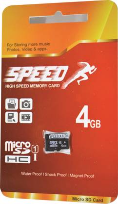 MMC SP-MC-1Y-4GB Ultra U1 4 GB MicroSD Card Class 6 85 MB/s  Memory Card Compatible with Mobile