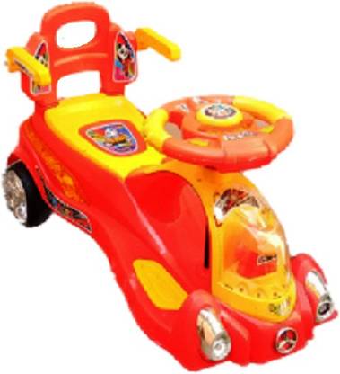 Dash Star Smart Dx Twist and Swing Magic Car Ride On for Kids -Red (Red)