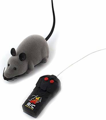 Rrimin  Remote Control RC Rat Mouse Wireless For Cat Dog Pet Toy Novelty Gift 