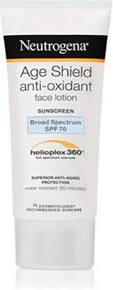 NEUTROGENA Sunscreen - SPF 50 Age Shield Face Lotion Sunscreen Broad Spectrum
