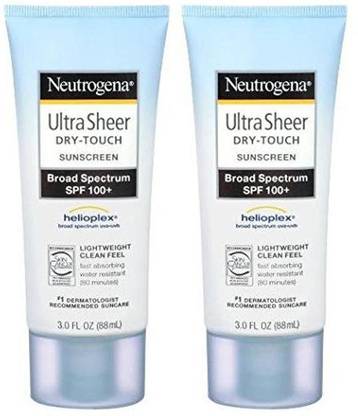 NEUTROGENA Sunscreen - SPF 50 ultra sheer sunscreen spf 100+
