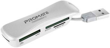 Promate Multimedia Card Reader MINIREADER-1.WHITE Card Reader