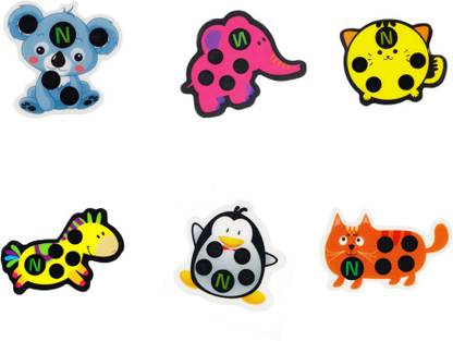Nema Funny Cartoon Baby Forehead Thermometer Stickers -10Pcs Baby Thermometer