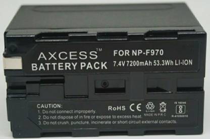Axcess NP-F970 7.4V 7200mAh Li-Ion Rechargable For SNY  Battery