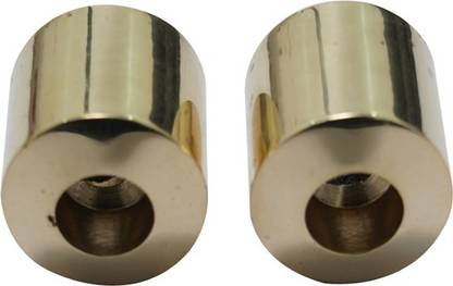 Golden Fox Brass Handle Bar Weight Handle Balancer Plain Design For Bike Bike Handlebar Weights