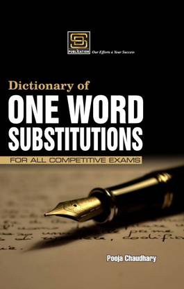 ONE WORD SUBSTITUTION