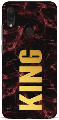 Crazy Feel Back Cover for Xiaomi Redmi Note 7 Pro Mobile Covers And Cases/Printed/Designer/Fancy King (2)