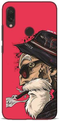 Crazy Feel Back Cover for Xiaomi Redmi Note 7 Pro Mobile Covers And Cases/Printed/Designer/Fancy Danger Look