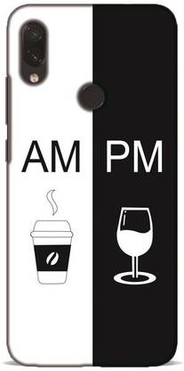 Crazy Feel Back Cover for Xiaomi Redmi Note 7 Pro Mobile Covers And Cases/Printed/Designer/Fancy Am & Pm