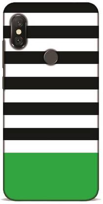 Crazy Feel Back Cover for Xiaomi Redmi Note 5 Pro Mobile Covers And Cases/Printed/Designer/Fancy Green Line