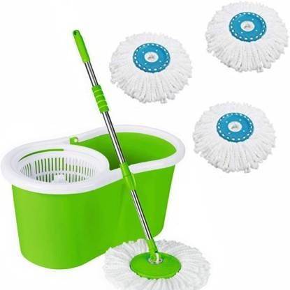 Roundonn 360 Spin Mop/ Mop Set/ House cleaning mop/pocha/pocha set/pocha set Mop Set Wet & Dry Mop