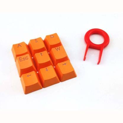 ESSENCE 12 keycaps for mechanical keyboard - Robust mechanical keys-orange Desktop Keyboard Replacement Key