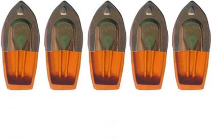 BG Bazzar gali 5 pcs. Fun Steam Powered Tin Toy Boat Nav Pop Put Putt Candle Powered fuel flame with free dropper