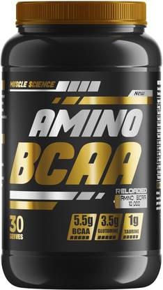 Muscle Science AMINO BCAA Reloaded, 30 Serving BCAA