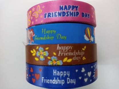 VLPL FRIENDSHIP RIBBON 01 Multicolor Satin Ribbon