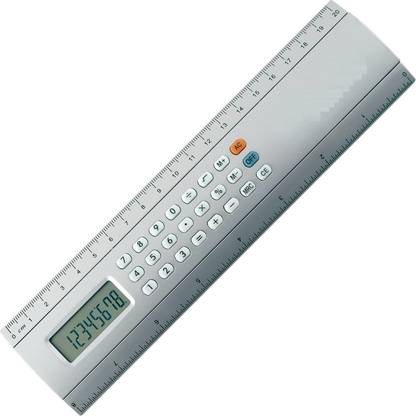 RHONNIUM Ruler™ CALC-Type-009 ™ Scale with In-Built Basic  Calculator