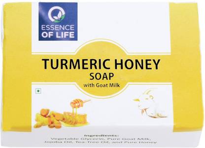 Essence of Life Turmeric Honey Soap with Goat milk