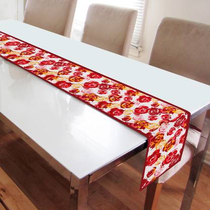 Flipkart SmartBuy Red 183 cm Table Runner
