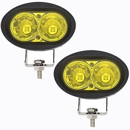Aayatouch 20W Oval Auto LED Spotlights Amber Super Bright Fog Light 12V 24V Truck Off Road Work Lights Spot Beam Driving Lamp Headlight Car, Truck, Motorbike, Van, Motorbike LED (12 V, 20 W)