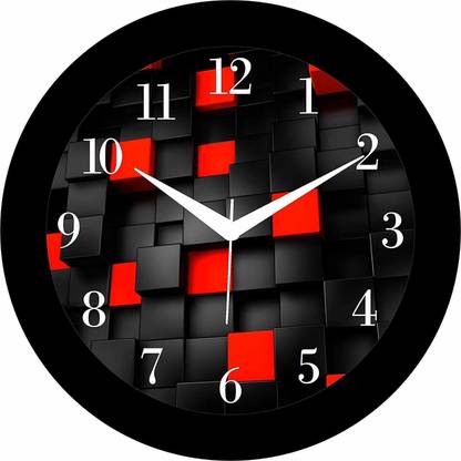 Angel Shoppie Analog 30.48 cm X 30.48 cm Wall Clock