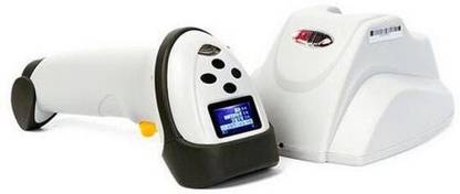 PremiumAV WIRELESS BARCODE SCANNER WITH DISPLAY SCREEN Bi-Directional Barcode Scanner