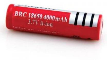 Schrodinger 90050 ULTRAFIRE 18650 Button Top Rechargeable Li-ion battery 4000mah 3.7V (not AA not AAA)  Battery