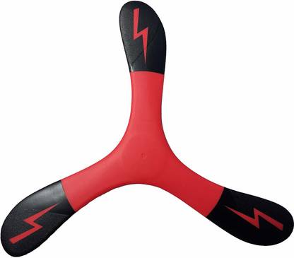 Devo Red Bolt Boomerang Fast Catch Boomerangs Right Handed Returning Boomerang