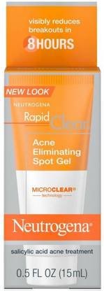 NEUTROGENA Rapid Clear Acne Eliminating Spot Gel, 0.5 Ounce Face Wash