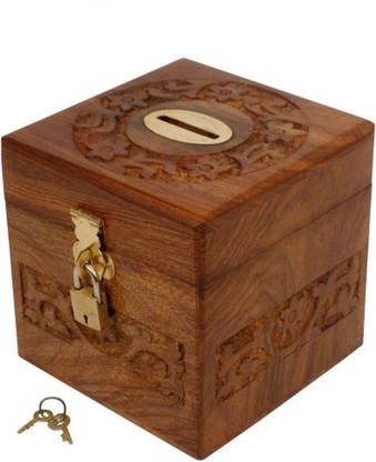 Hafizur Collections HC_XT_510 Cube Coin Bank Coin Bank