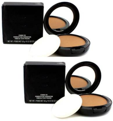 ICON dio fix matte compact powder dusky set of 2 Compact