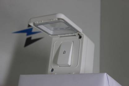 C&S IP55 Weatherproof Bell Push 6 A One Way Electrical Switch