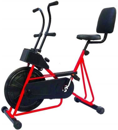 Leeway Exercise Cycle with Back Support Upright Stationary Exercise Bike