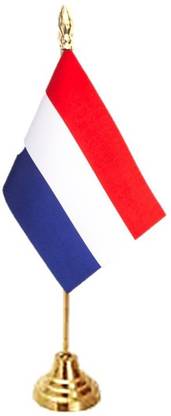 UNIQ Staircase Style Flag - Netherlands Rectangle Table Miniature Flag